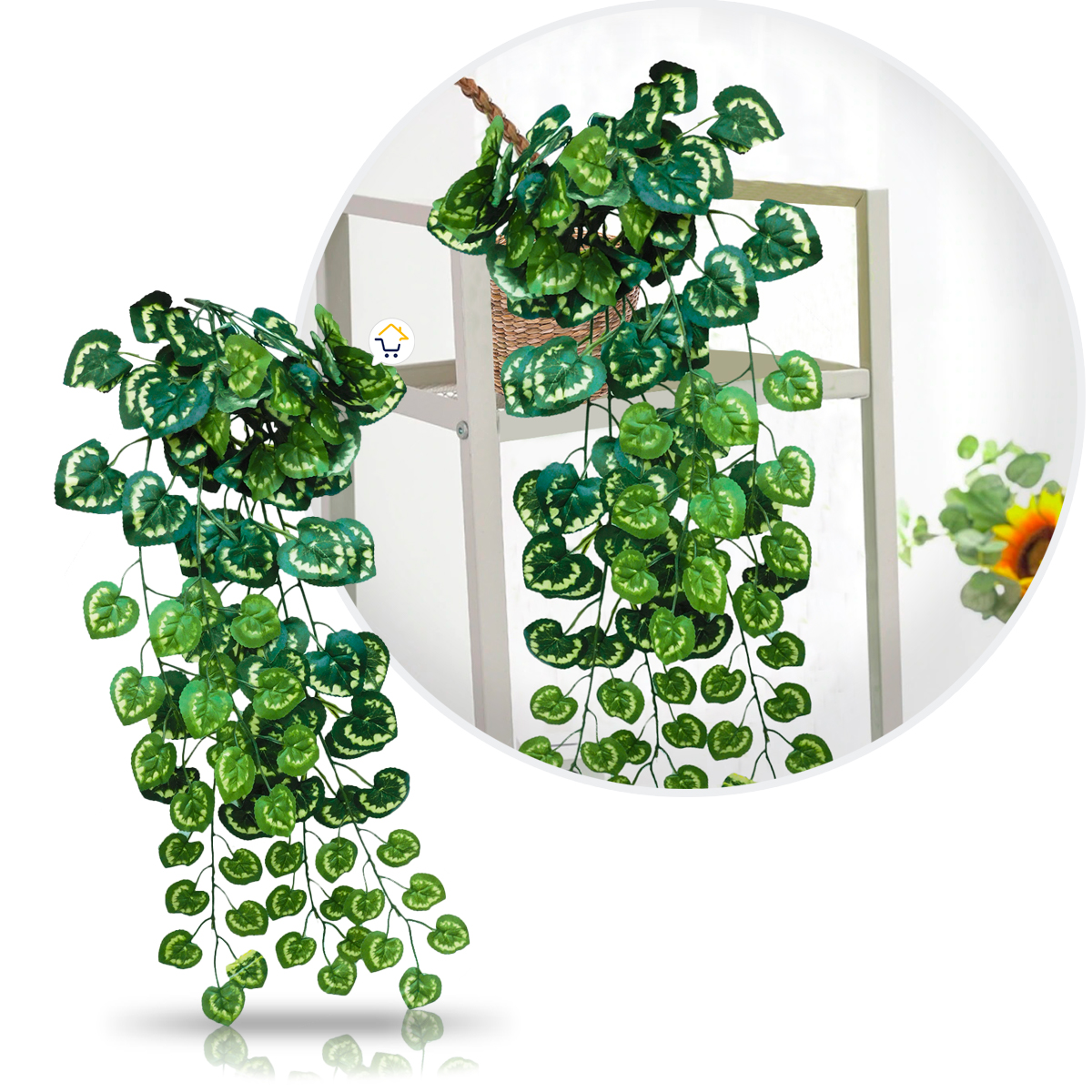 Miniatura 6 de Planta Artificial Follaje 107HT